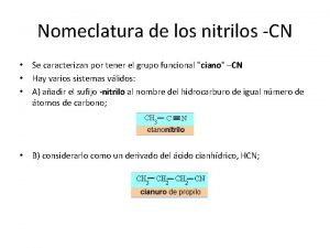 Cn- nombre