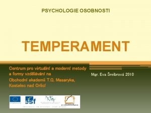 Modern temperament