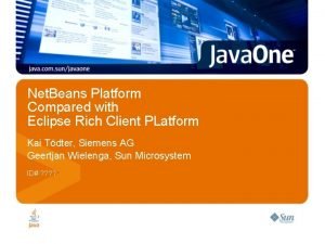 Java rich client