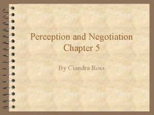 Halo effect negotiation