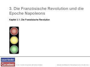 3 Die Franzsische Revolution und die Epoche Napoleons