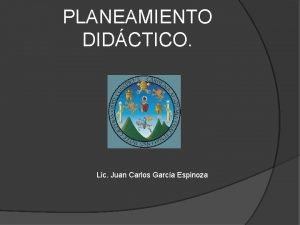 Principios que rigen el planeamiento curricular Principios que rigen el planeamiento curricular