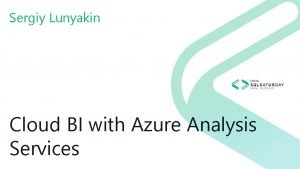Azure analysis services web designer