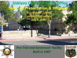 Siskiyou county jail inmates Siskiyou county jail inmates