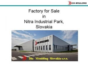 Industrial property nitra
