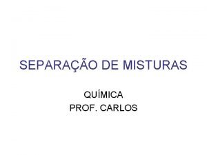 Decantação Decantação