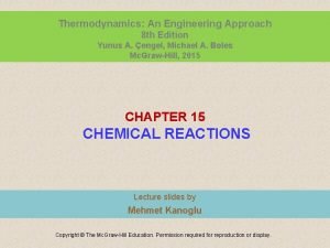 Thermodynamics An Engineering Approach 8 th Edition Yunus