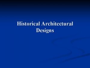 Historical Architectural Designs Italianate Italianate n Historical Background