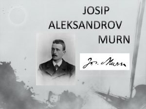 Josip murn aleksandrov