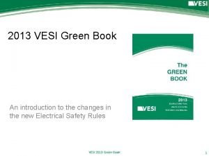 Vesi green book