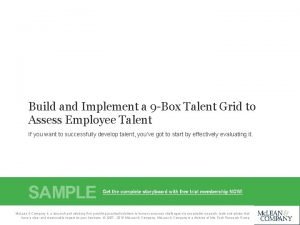 Talent management tools 9 box grid