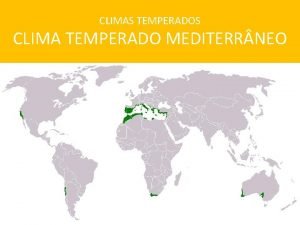 Clima mediterraneo grafico