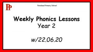 Phonics play