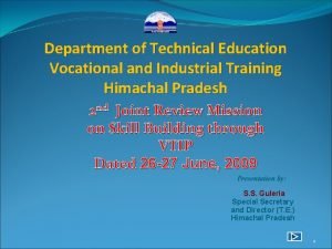 Director of technical education hp