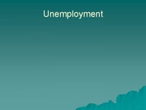 Unemployment Unemployment in the U S OECD unemployment