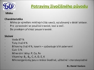 Tvaroh charakteristika