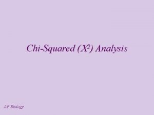 Chi square chart ap bio