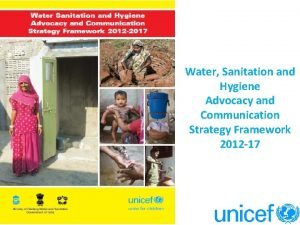 Water Sanitation and Hygiene Advocacy and Communication Strategy