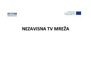 NEZAVISNA TV MREA TV Mrea UPKM FTN pregled