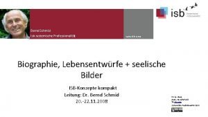 Bernd Schmid Isb systemische Professionalitt www isbw eu