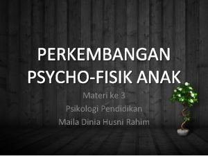 Materi psikologi