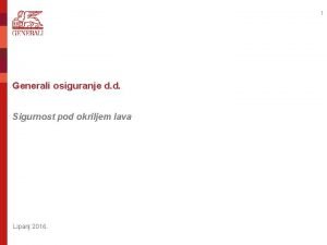 Generali osiguranje karlovac