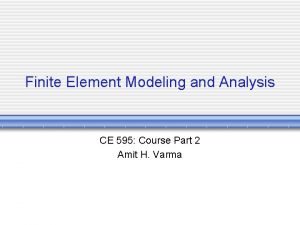 Hourglass modes finite element method