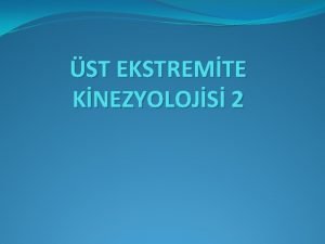 ST EKSTREMTE KNEZYOLOJS 2 DRSEK DRSEK EKLEM 3