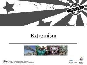 Extremism Prevent Teaching and Learning Resource StocktononTees Borough