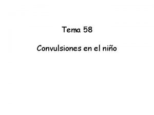 Convulsiones