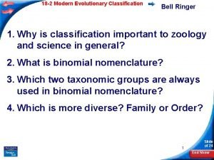18-2 modern evolutionary classification answer key