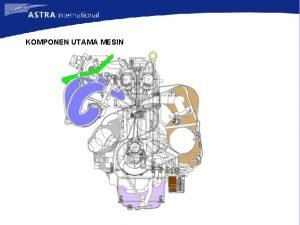 KOMPONEN UTAMA MESIN KONSTRUKSI MESIN Cylinder Head Cover