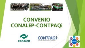 CONVENIO CONALEPCONTPAQi Convenio 17 de junio de 2015