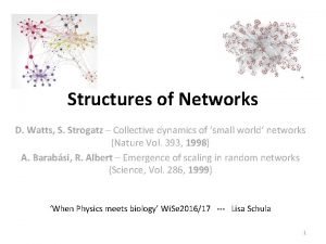 Collective dynamics of small world networks