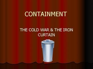 Containment definition cold war
