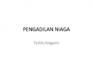 Teddy anggoro Teddy anggoro