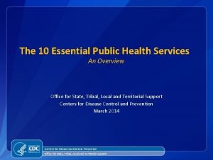 10 essential services