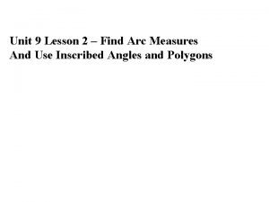 Find each indicated measure