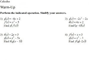 Homework
