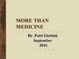 Dr patti giebink