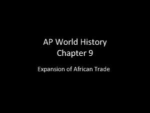 Chapter 9 ap world history