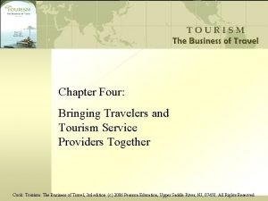 Tourism service suppliers