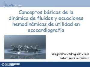 Ecuacion de continuidad ecocardiografia