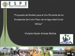 Propuesta de Modelo para el Uso Eficiente de