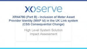 XRN 4780 Part B Inclusion of Meter Asset