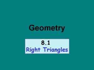 8-1 geometric mean