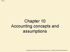 10 concepts of accounting