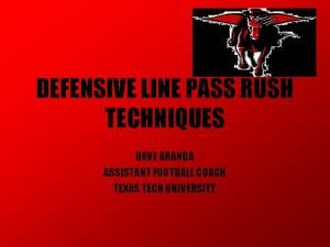 Defensive line pass rush drills