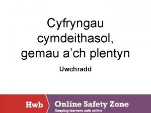 Cyfryngau cymdeithasol gemau ach plentyn Uwchradd Beth yw