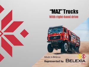 Maz dump truck